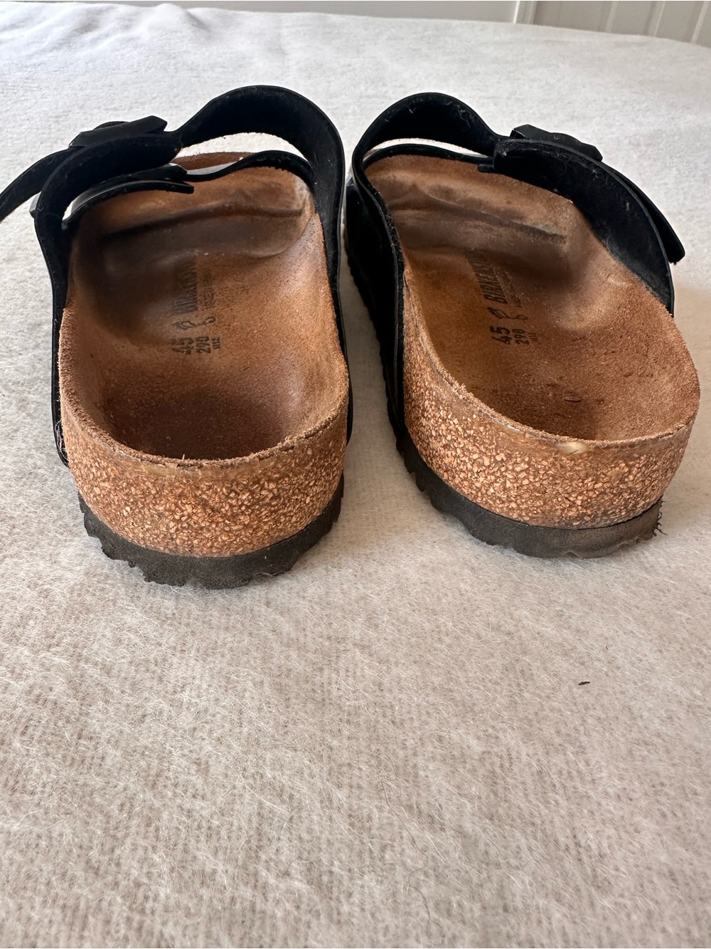 Birkenstock Men's Black Dual-Strap Adjustable Sandals - Picture 2 of 3